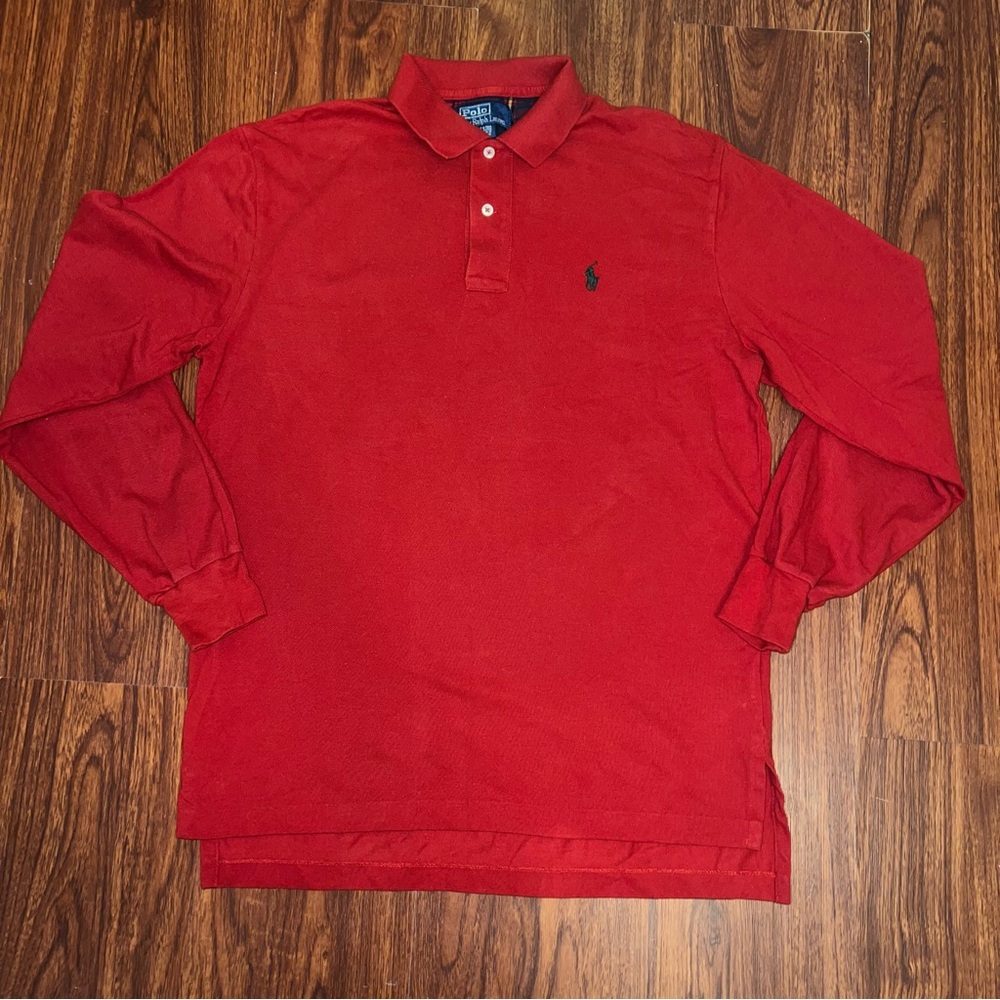 Polo Ralph Lauren Men's Classic Red Polo Shirt